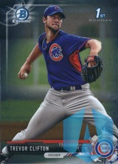 2017 1st Bowman Chrome Prospects #BCP162 Trevor Clifton Cubs